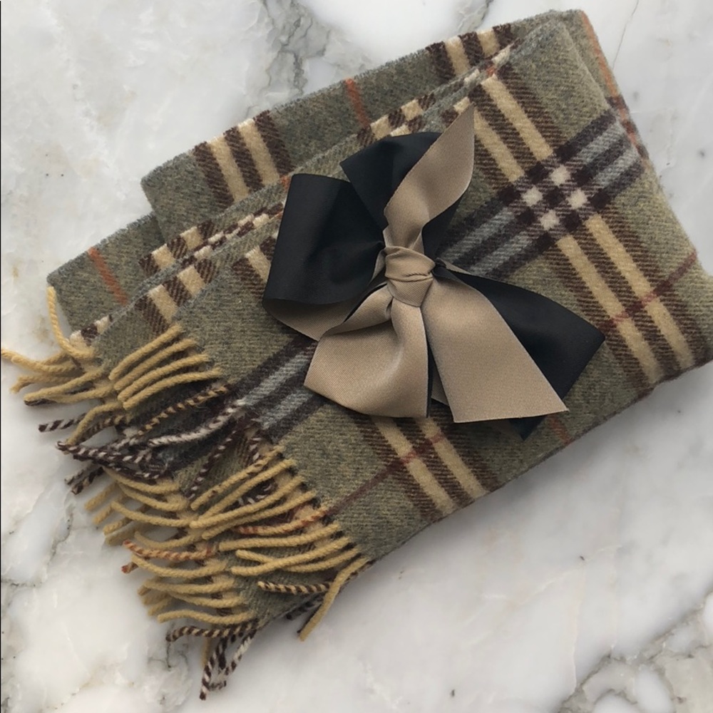 Burberry Plaid Scarf